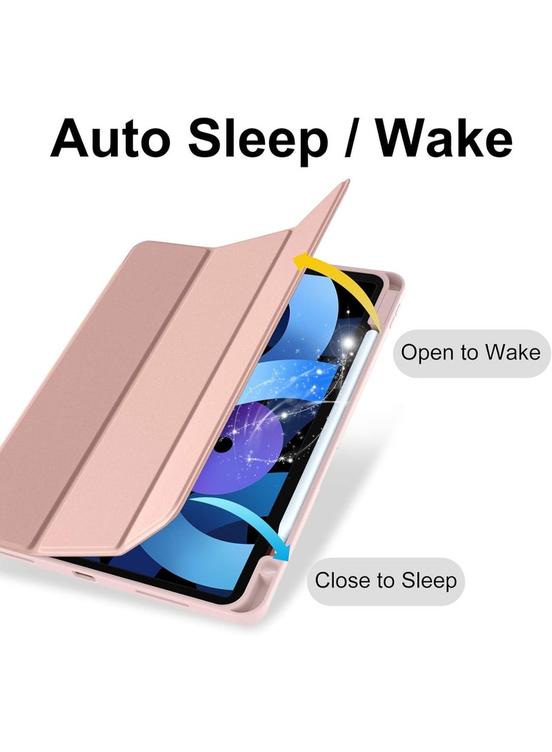 Case for iPad Air 11 Inch 2025 M3/2024 M2/Air 7 6 5 4 Generation (2025/2024/2022/2020) 10.9 Inch with Pencil Holder, Smart Stand Cover, Supports Apple Pencil Charging, Auto Wake/Sleep - Image 5